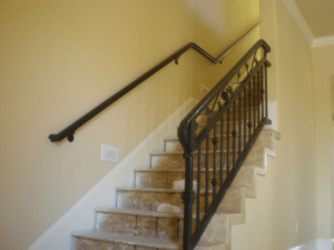 metal handrail for stairs