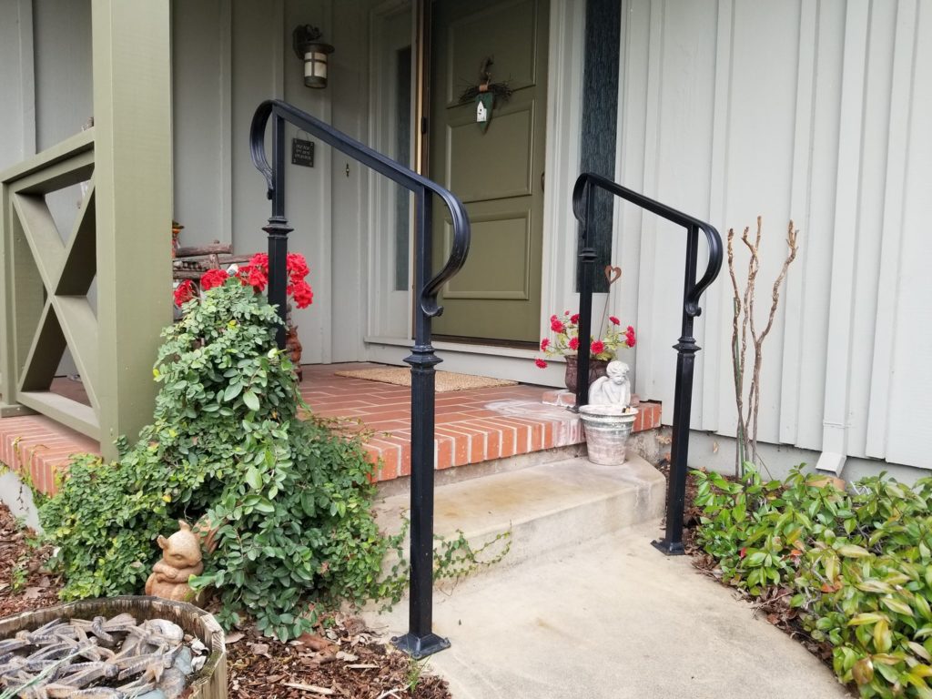 short stair handrail