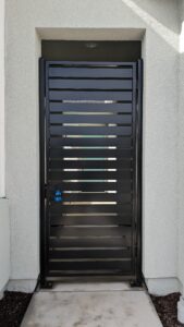 modern iron door